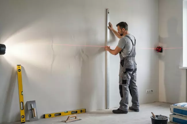 Критерии ровности и прочности стен под отделку