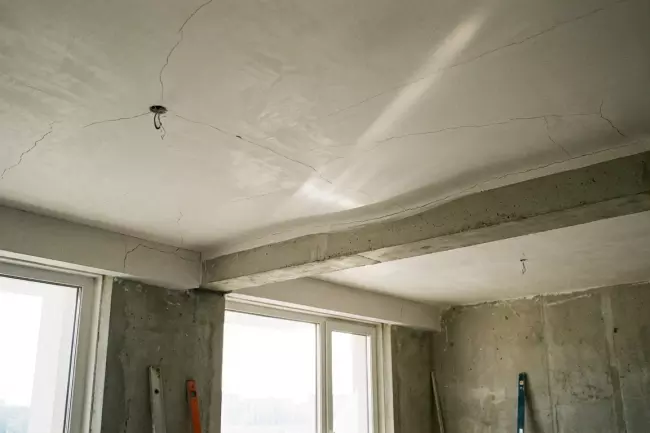 Усадка новостройки и потолочные конструкции