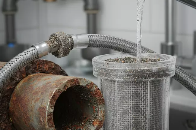 Засоры и отложения в трубах и фильтрах