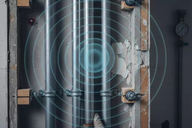 Гул и вибрация труб водопровода: причины