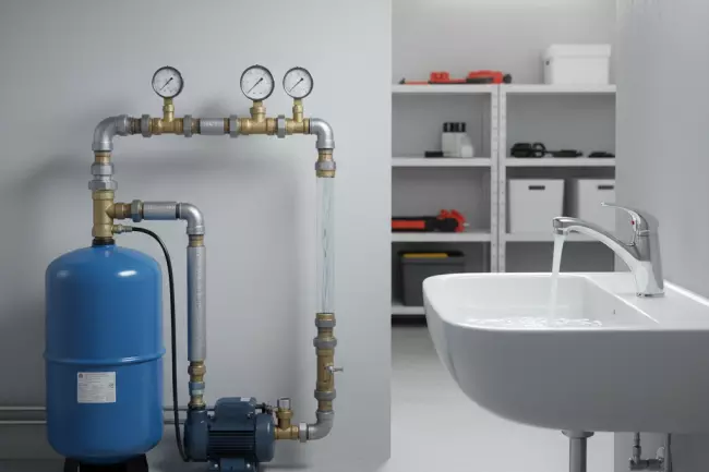 Гидроаккумулятор для стабилизации давления воды