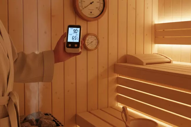 Измерение влажности в парилке: нормы и контроль