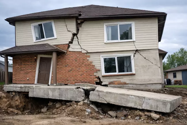 Осадка грунта: влияние на фундамент дома