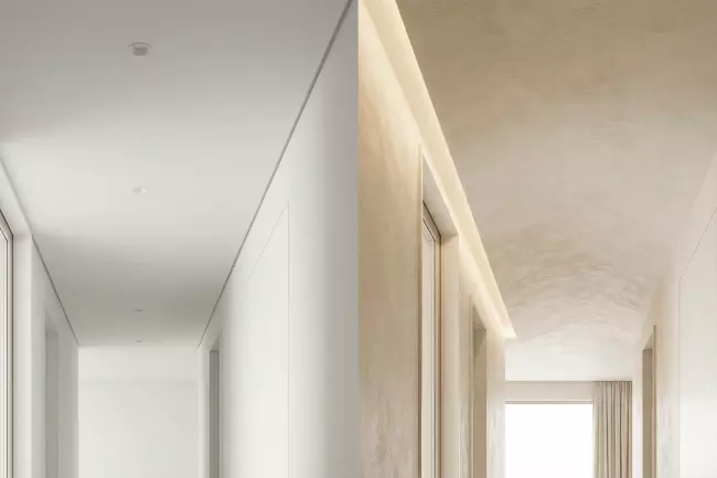 Выбор цвета и фактуры потолка прихожей