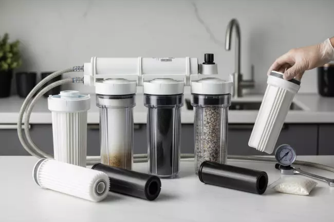 Фильтры тонкой очистки воды для дома