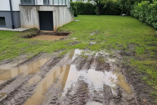 Дренаж участка при высоких грунтовых водах