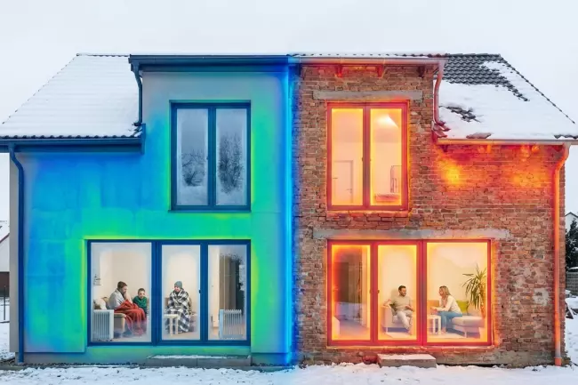 Поэтапное утепление дома и теплопотери