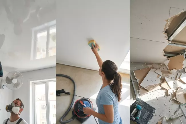 Экологичность потолочных материалов: ПВХ, ткань, гипсокартон