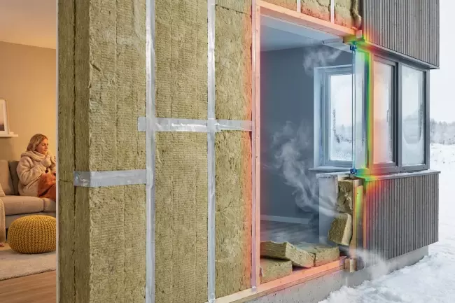 Утепление и герметичность стен дома