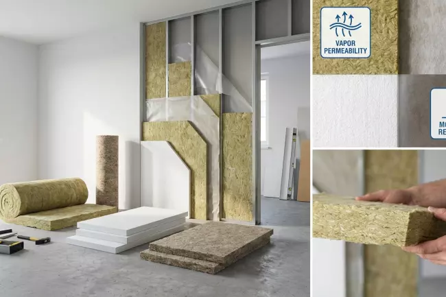 Выбор материалов для внутреннего утепления стен