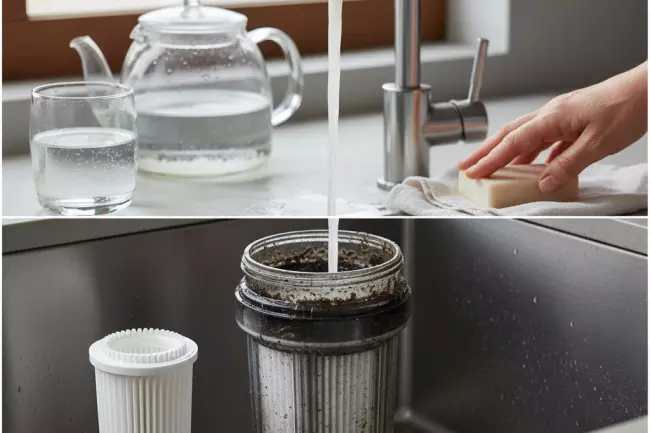 Своевременная замена фильтров водоснабжения и обслуживание