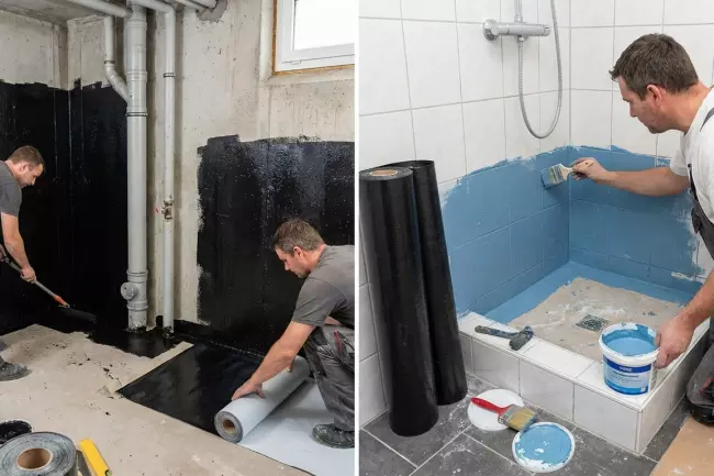 Виды гидроизоляции стен от влаги