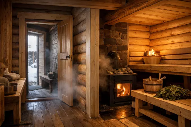 Планировка бани: прогрев и расход топлива