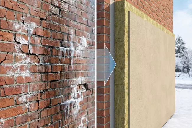 Утепление и защита кладки от влаги