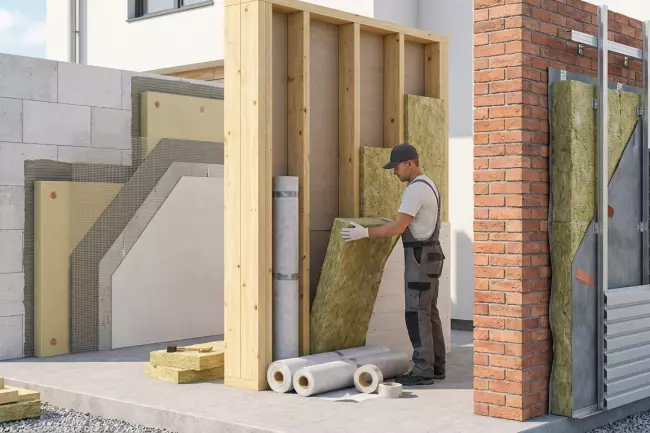Материалы для энергоэффективных стен дома