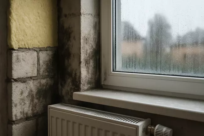 Повышенная влажность и теплопотери после утепления