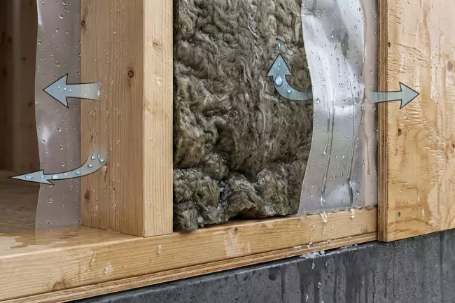 Пароизоляция и паропроницаемость утеплённого дома