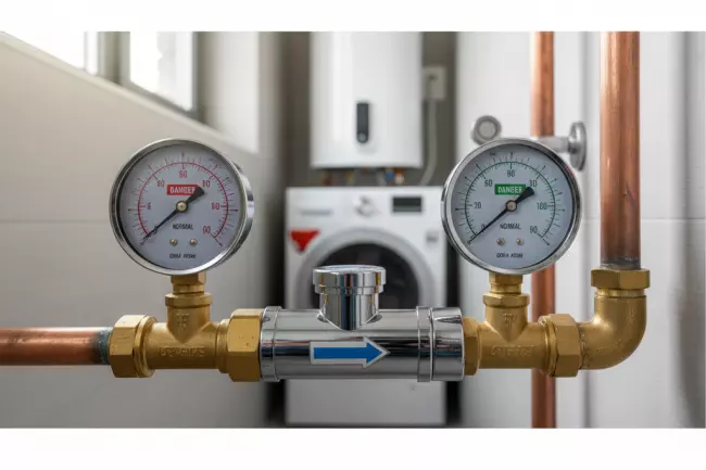 Редуктор давления для защиты от гидроудара