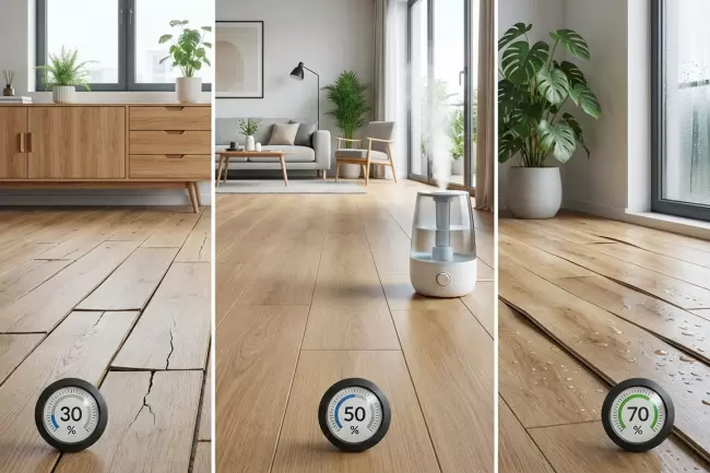 Усадка ламината при сухом воздухе