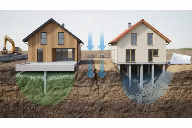 Несущая способность грунта и выбор фундамента