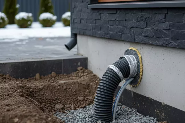 Защита ввода воды в дом от замерзания