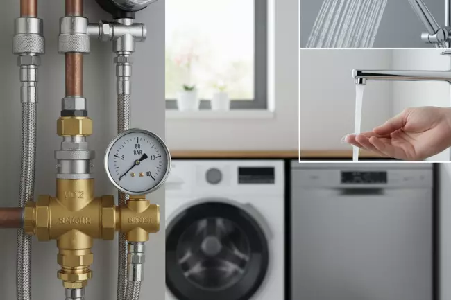 Настройка давления воды для дома и техники