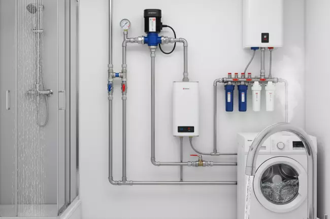 Насос повышения давления воды в частном доме