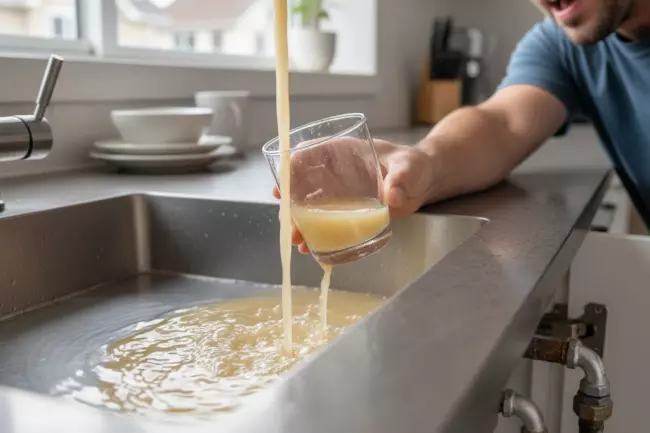 Причины ржавой мутной воды и запаха в трубах