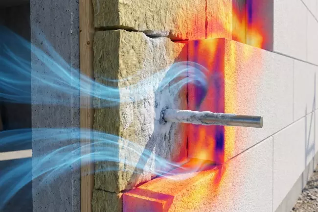 Устранение мостиков холода и теплопотерь