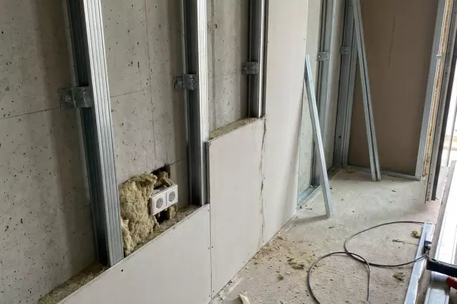 Ошибки монтажа шумоизоляции стен и примыканий