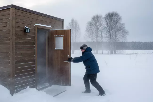 Правильная ориентация бани по сторонам света