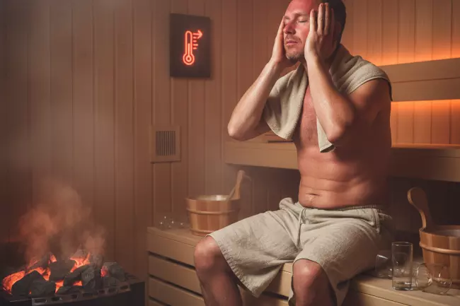 Оптимальная температура в парилке без перегрева