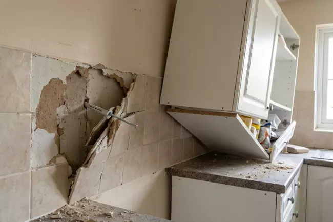 Надёжное усиление стен под навесные шкафы