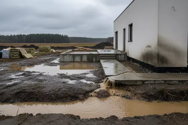 Водоотведение и дренаж при высоких грунтовых водах