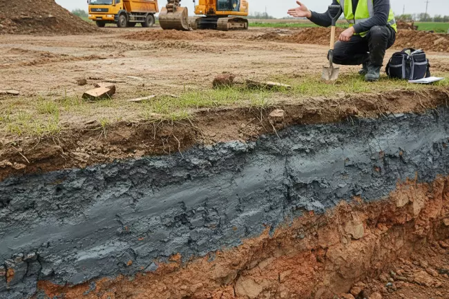 Ошибки визуальной оценки проблемного грунта