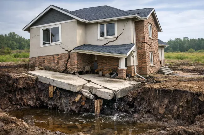 Опасность торфяного грунта для фундамента