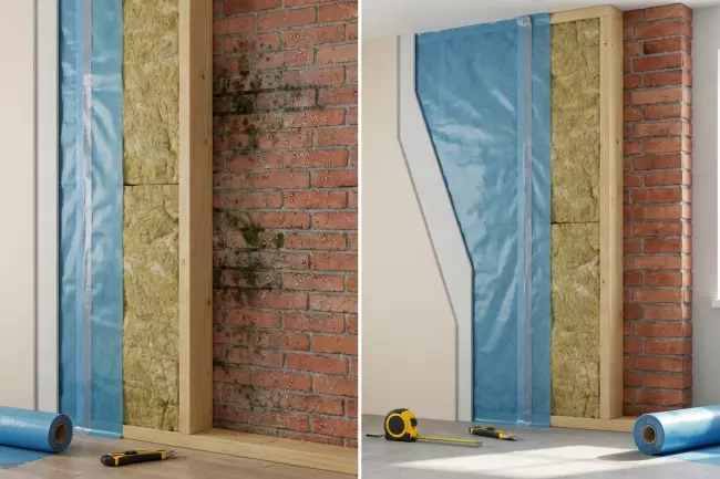 Правильная последовательность слоёв внутреннего утепления стен