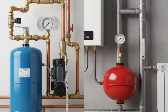 Разница гидроаккумулятора и расширительного бака