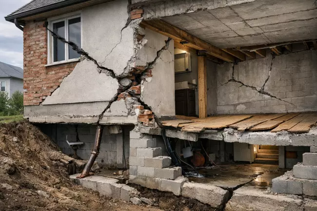 Риски неравномерной осадки грунта для конструкций