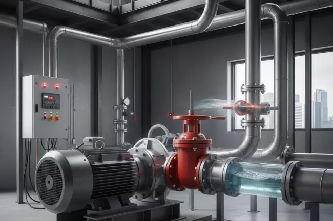Гидроудар в водоснабжении: насосы и арматура