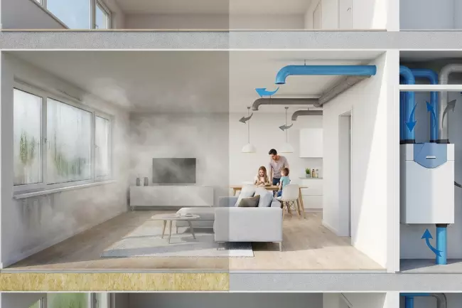 Приточно-вытяжная вентиляция после утепления дома