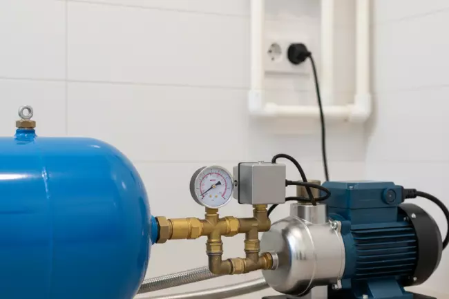 Настройка гидроаккумулятора и реле давления