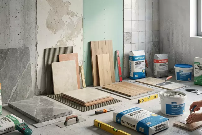 Выбор клея и крепежа для тяжёлых покрытий