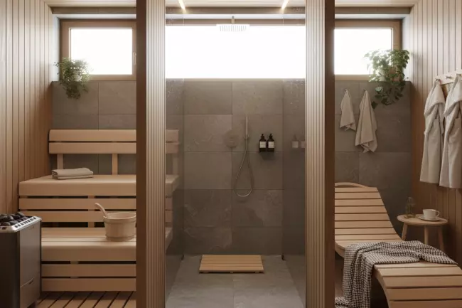 Зонирование маленькой бани: примеры планировок