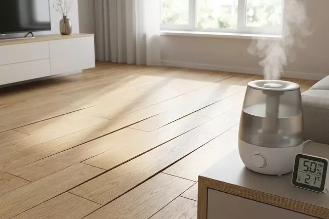 Пересушивание ламината: щели, звонкость, микроклимат