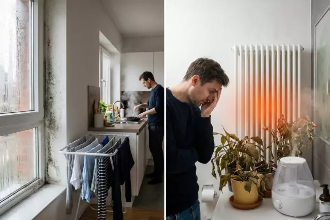 Влажность воздуха после утепления дома