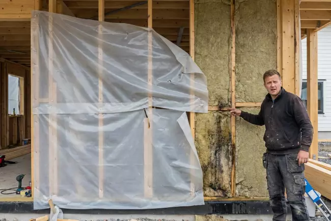 Ошибки монтажа пароизоляции стен и стыков