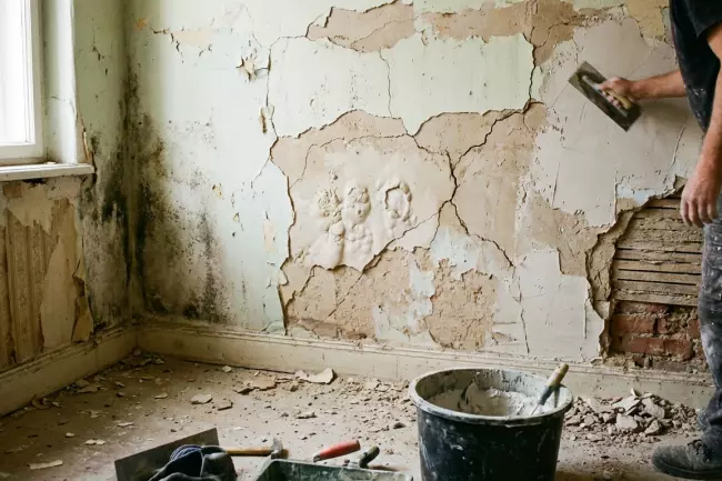 Правильное выравнивание стен в старом доме