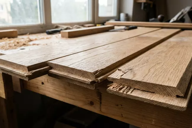 Поломка замков паркетной доски: брак, износ профиля