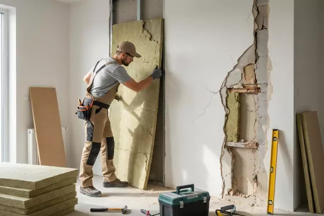 Ошибки шумоизоляции стен и выбор конструкции